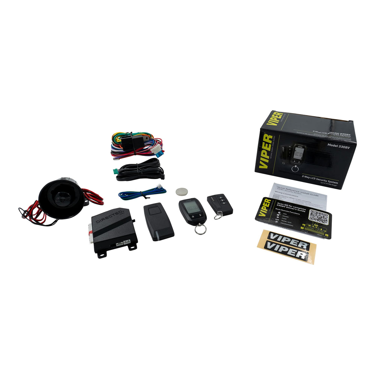 Viper 3308V LCD 2-Way Vehicle Security System