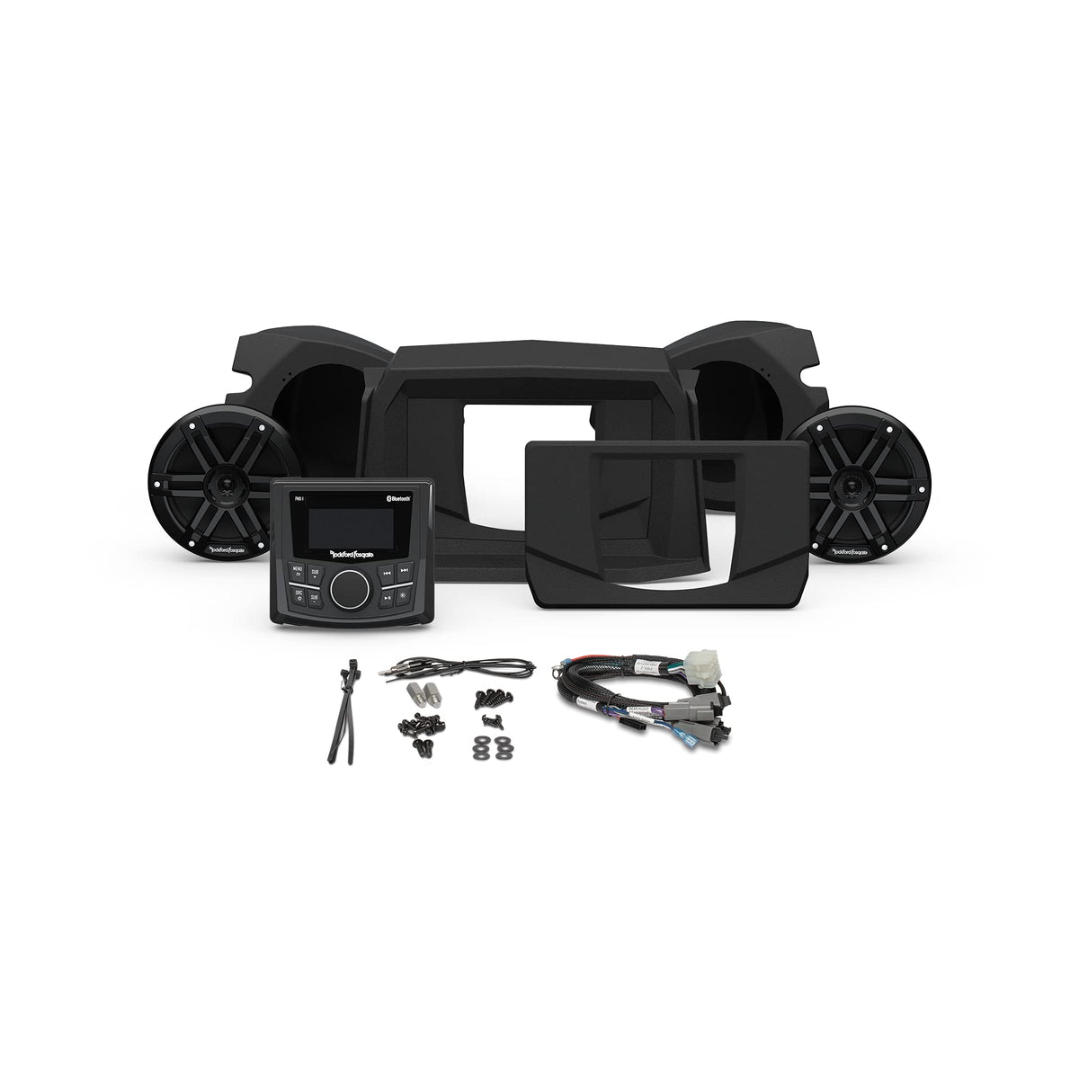 Rockford Fosgate RZR14-STG1 Polaris RZR Audio Kit With 6.5" Speakers