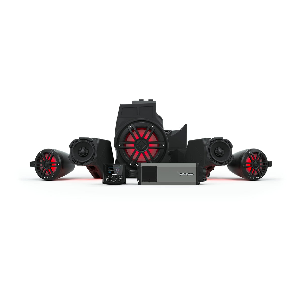 Rockford Fosgate RZR19PXP-STG4 10"/6.5" RZR Audio Kit