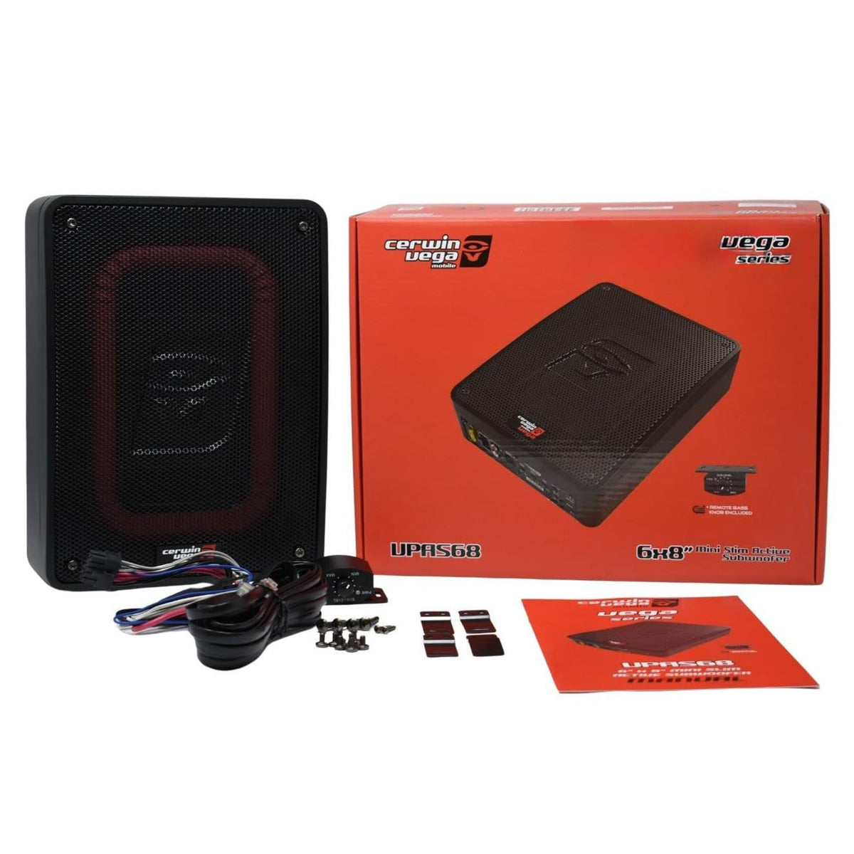 Cerwin Vega VPAS68 6 x 8" Powered Underseat Subwoofer