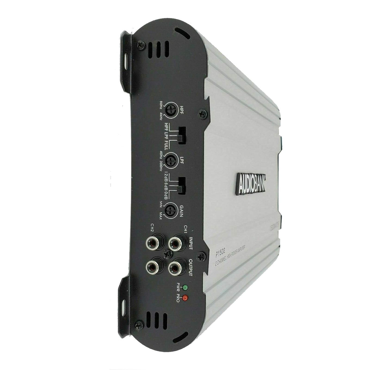 Audiobank P1502 2-Channel Class AB Car Amplifier