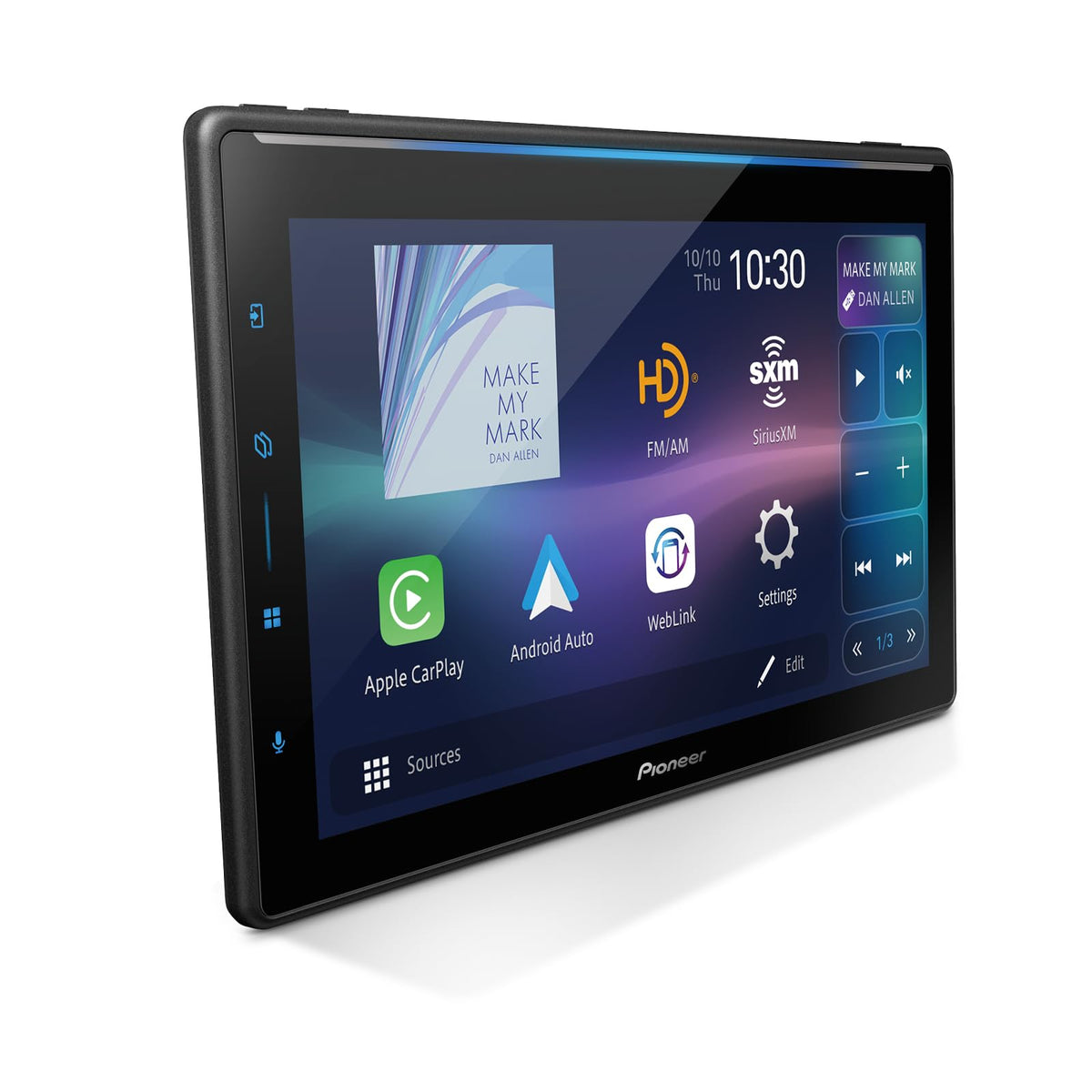 Pioneer DMH-WT6000NEX 10.1" Single DIN Multimedia Receiver