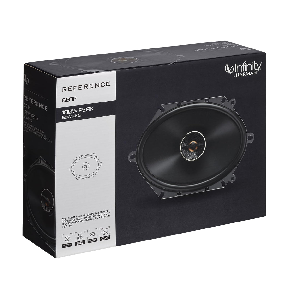 Infinity REF687F 6x8" 2-Way Car Speakers