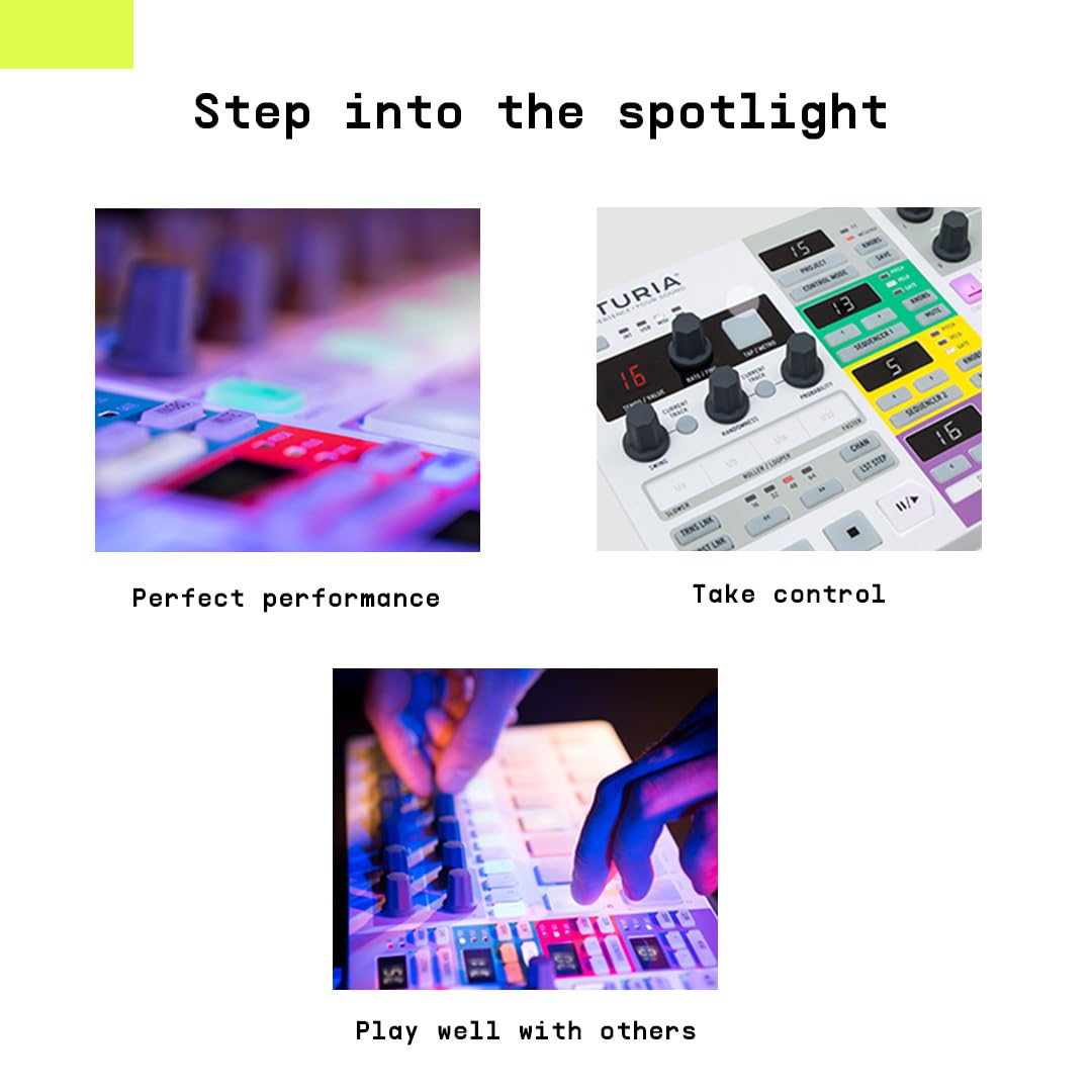 Arturia BEATSTEP PRO WHITE MIDI Controller & Sequencer
