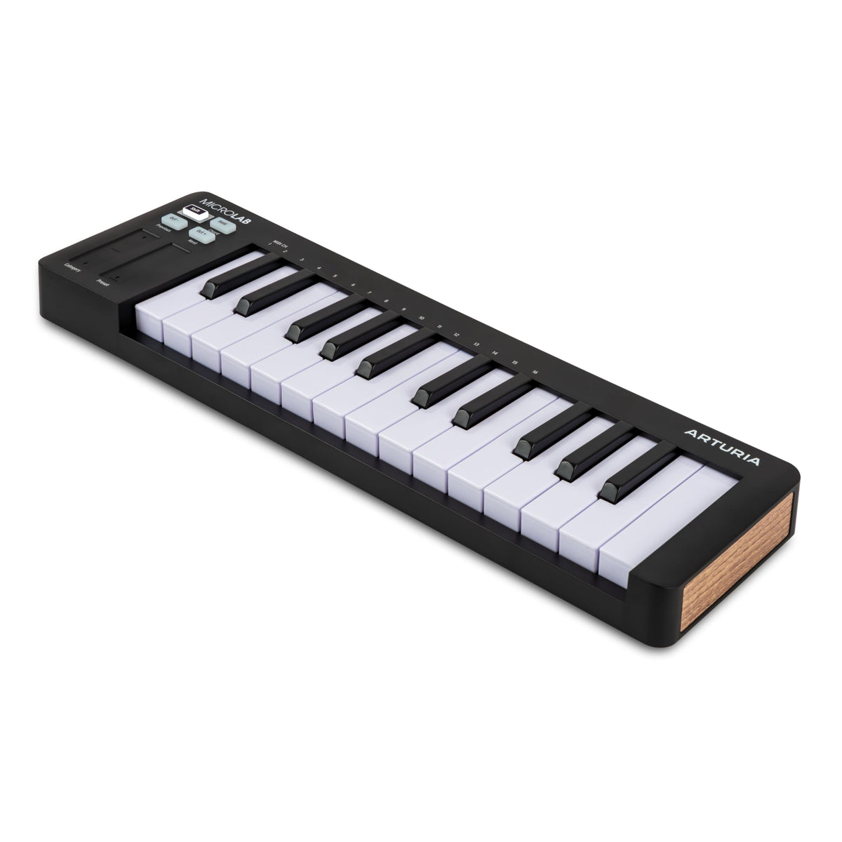 Arturia Microlab Mk3 Universal Midi Controller, Black