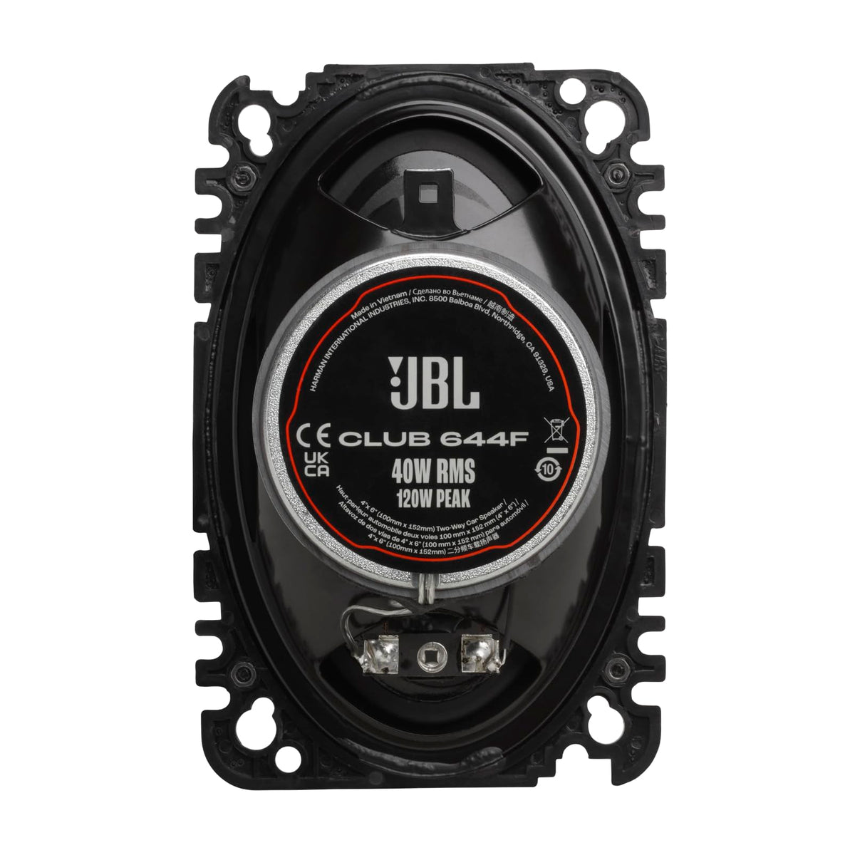 JBL Club 644F 4" x 6" Two-Way Car Speakers
