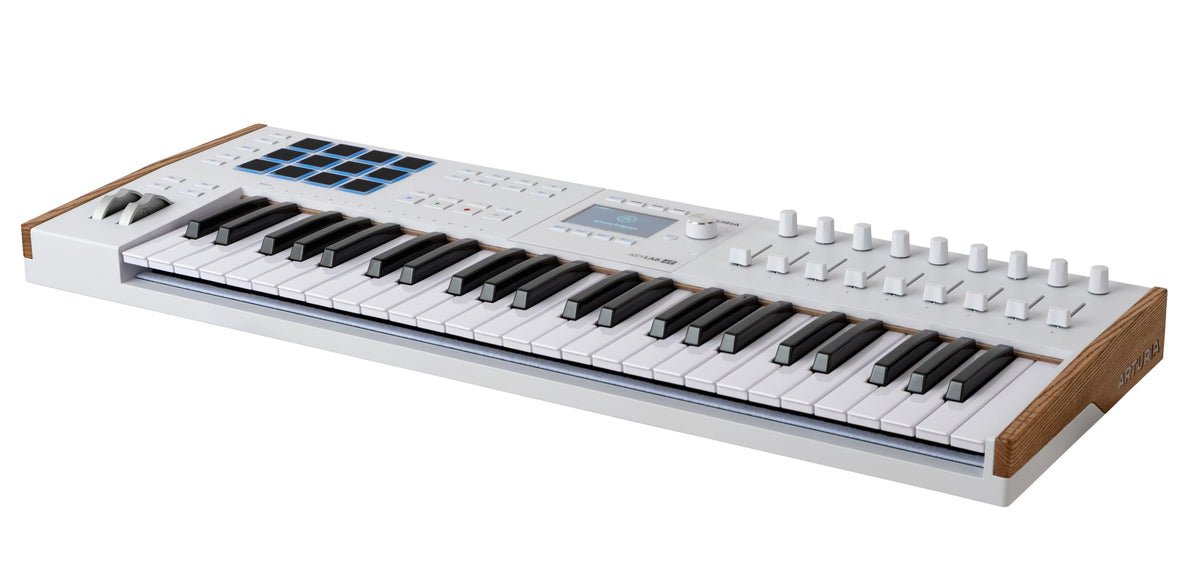 Arturia Keylab mk3 USB Midi Keyboard Controller, 49 Key - White