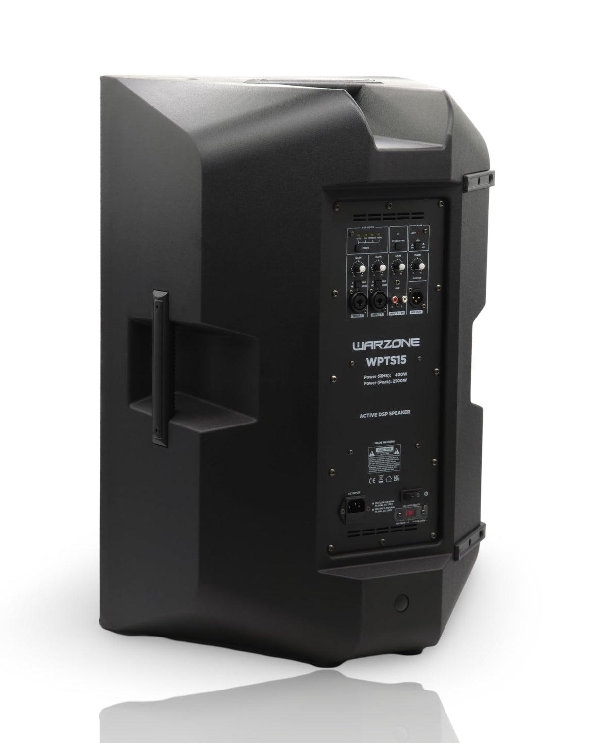 Warzone WPTS15 15-Inch 2-Way Powered PA Speaker