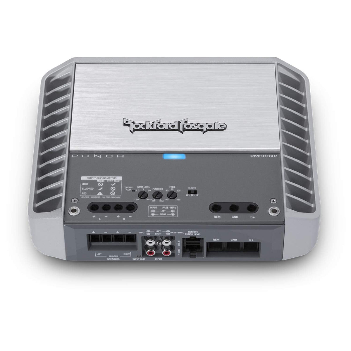 Rockford Fosgate PM300X2 300W 2-Channel Marine Amplifier