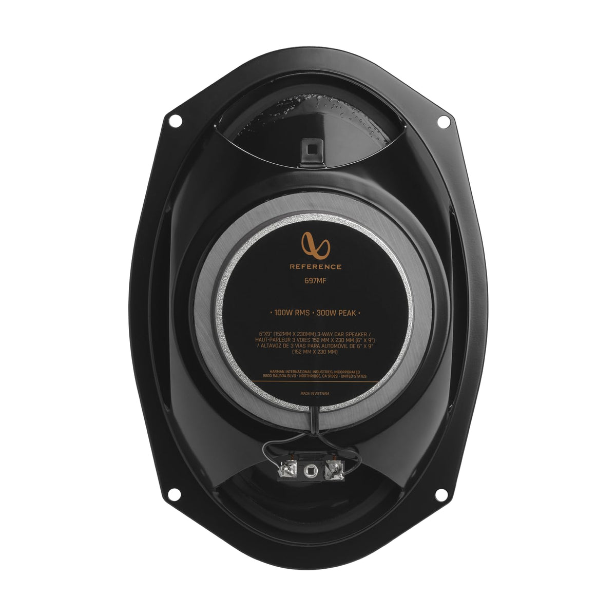 Infinity INFSPKRF697MFUS 6x9" 3-Way Car Speakers