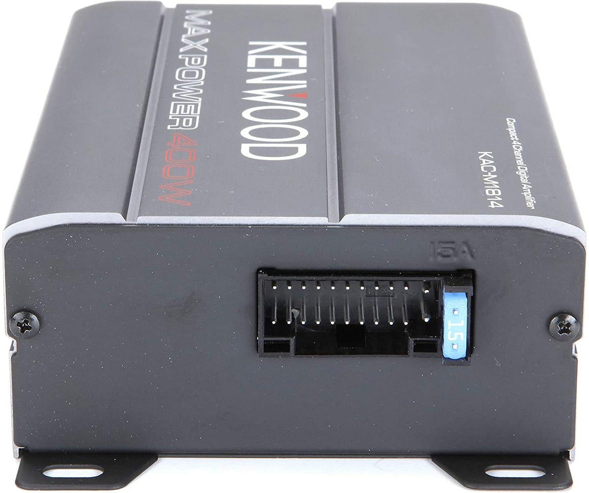 Kenwood KAC-M1814 Compact 4-Channel Marine Digital Amplifier