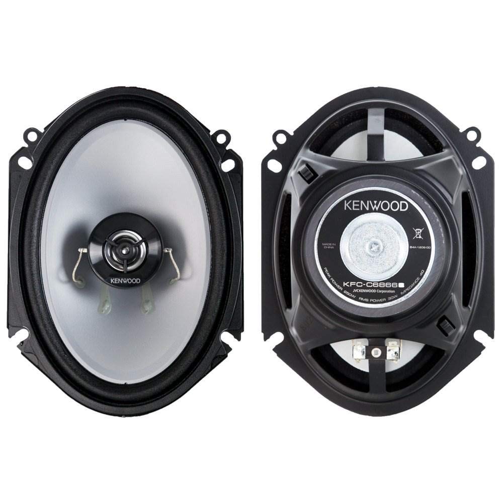 Kenwood KFC-C6866S 6x8" 2-Way Coaxial Speakers