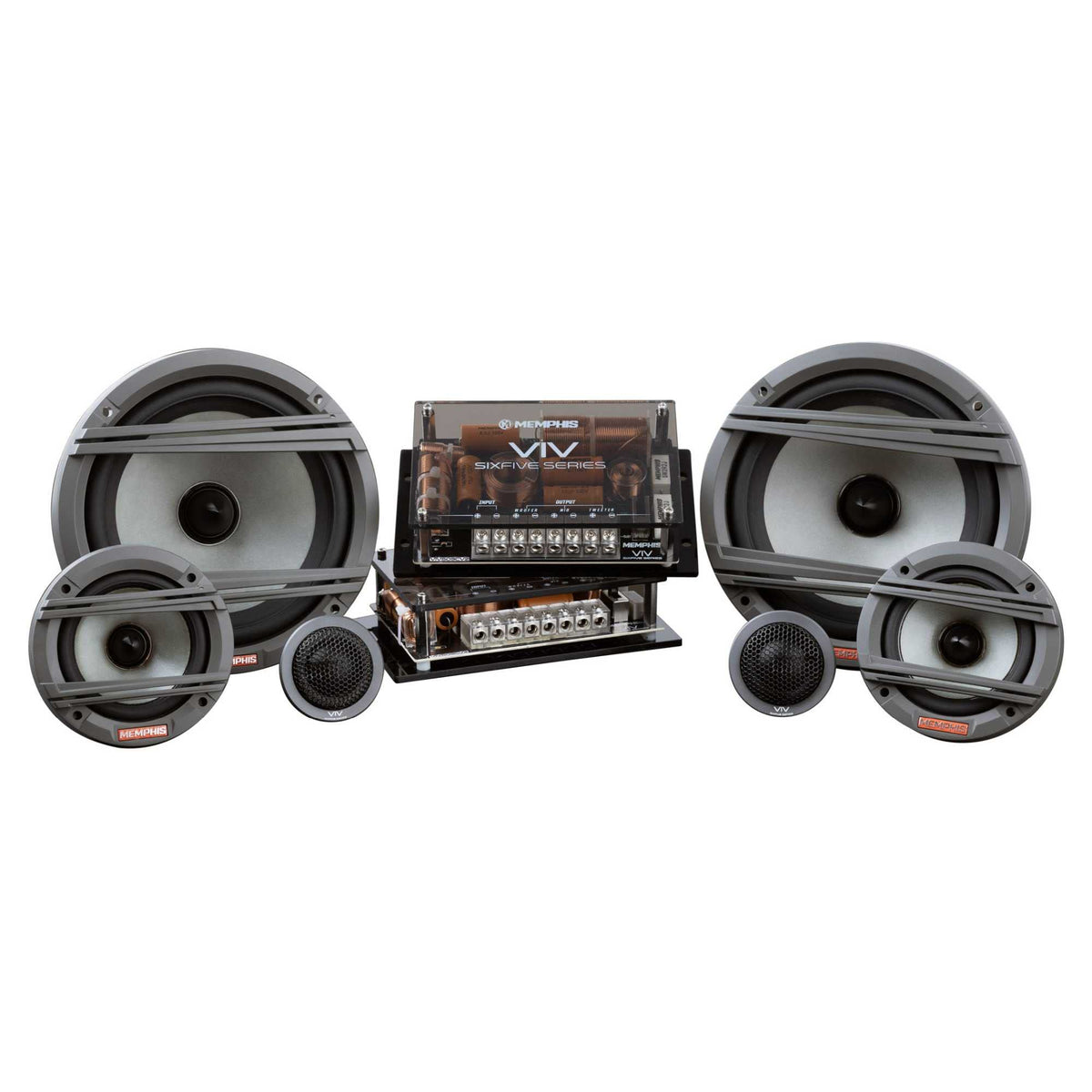 Memphis VIV603CV2 6.5" 3-Way Component Speaker System