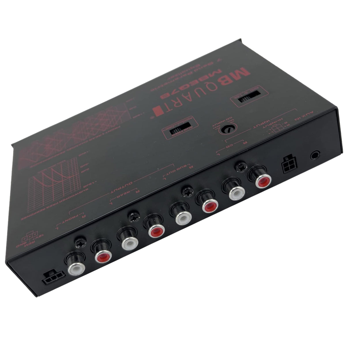 MB Quart MBEQ7B Half-DIN 7-Band Car Audio Equalizer