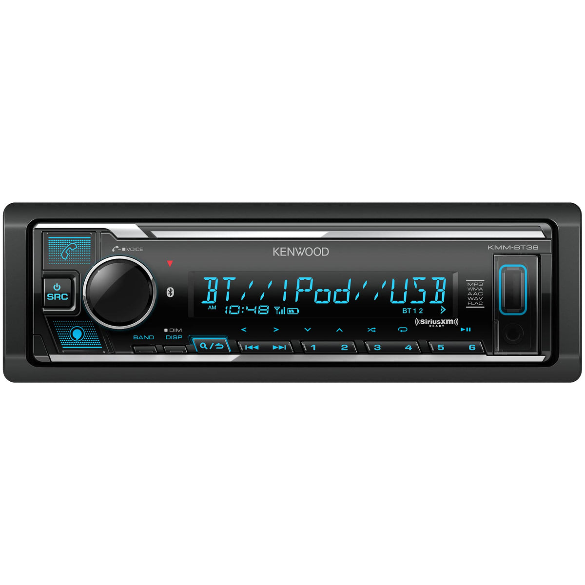 Kenwood KMM-BT38 Single DIN Bluetooth Digital Media Receiver