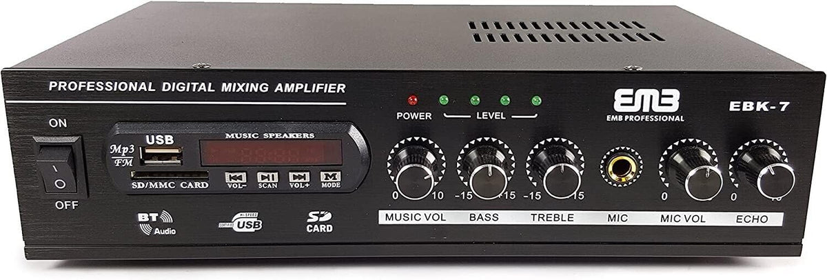 EMB Professional EBK7 400W Stereo Amplifier