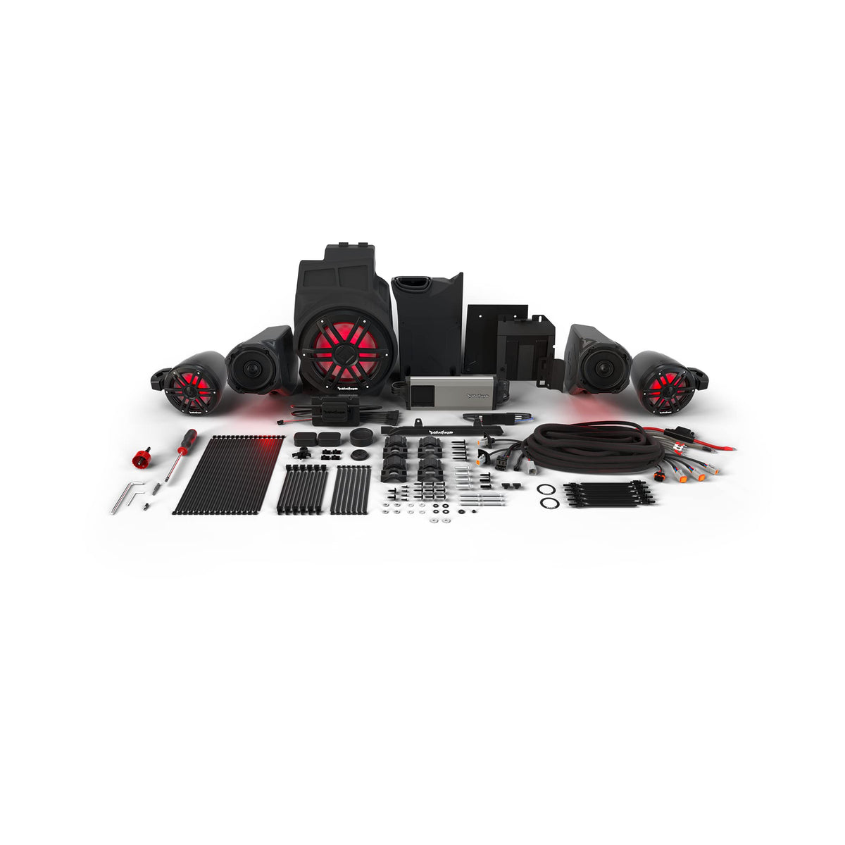 Rockford Fosgate RZR19RCPXP-STG4 10" Sub & 6.5" Speaker Kit