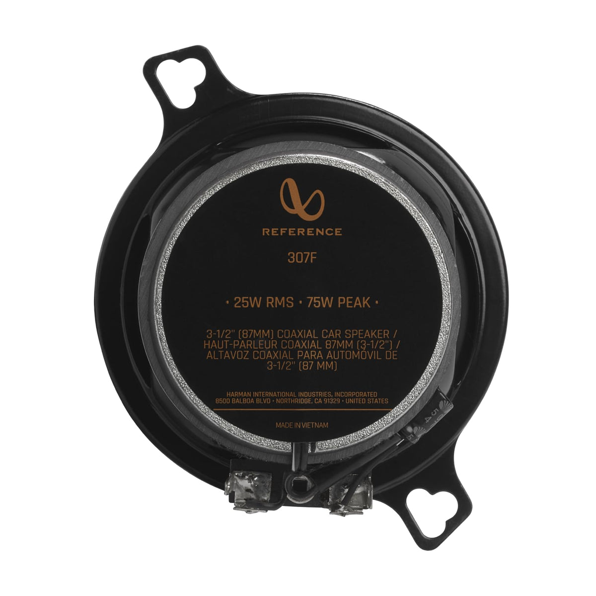 Infinity REF307F 3.5" 2-Way Coaxial Car Speakers