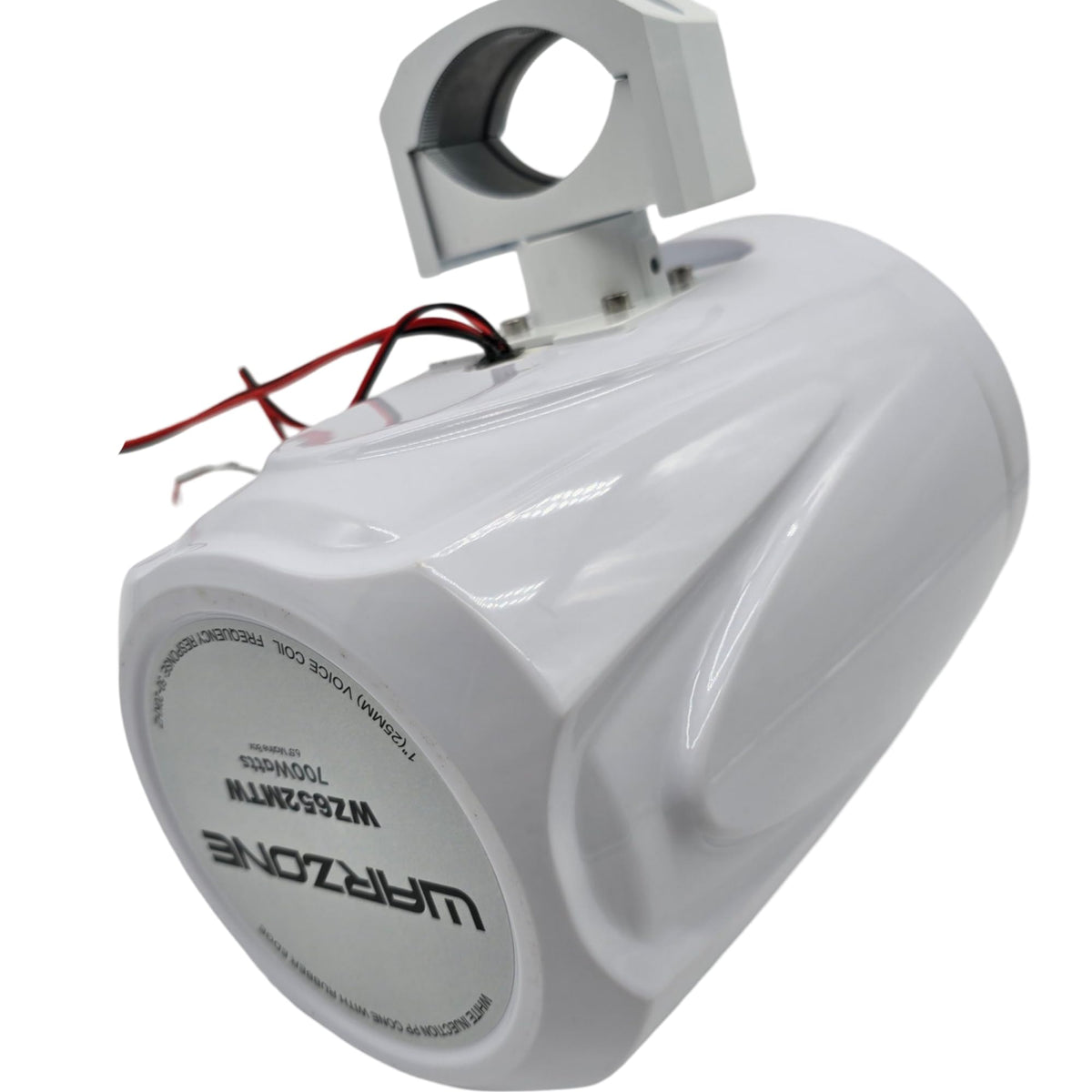 Warzone WZ652MTW 6.5" Marine Box Speakers with RGB LEDs