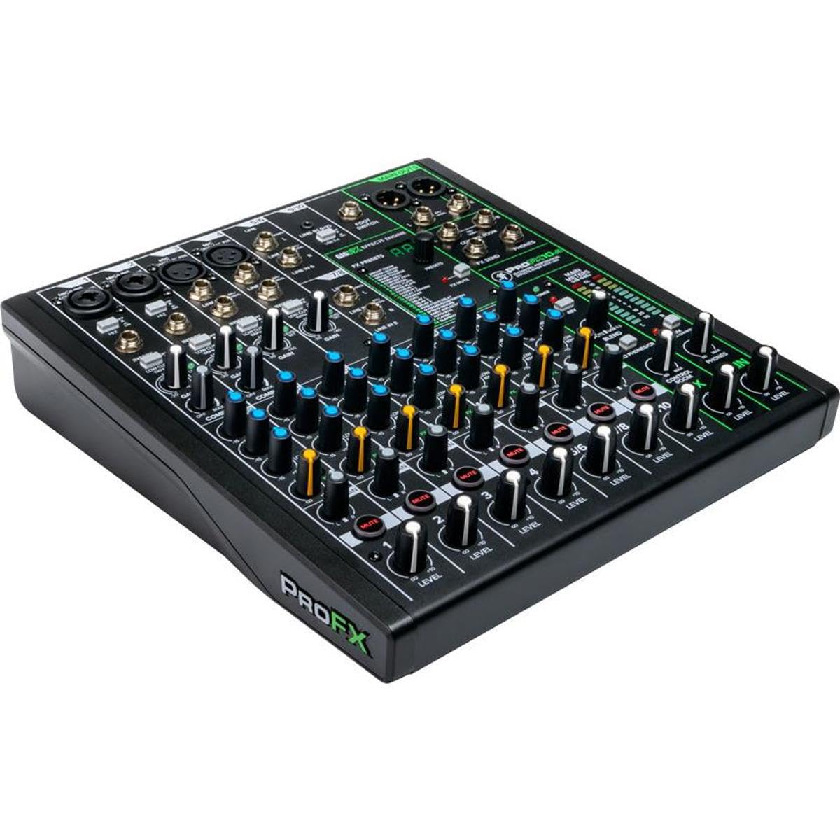 Mackie PROFX10V3 10-Channel USB Analog Mixer