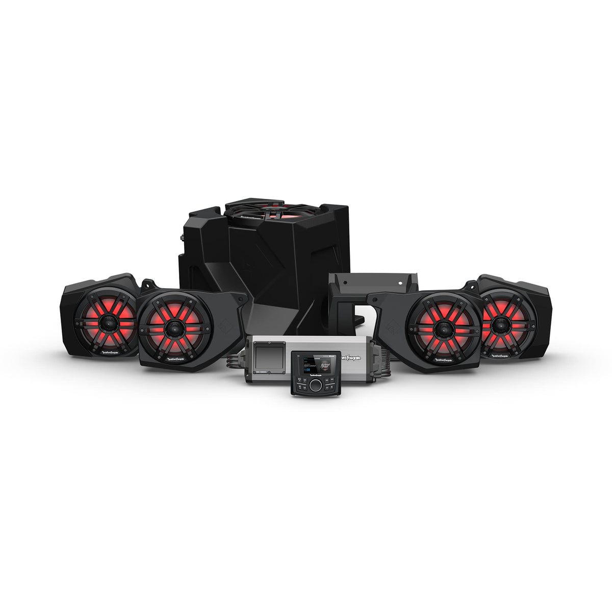Rockford Fosgate RNGR18-STG4 Ranger Audio Kit, 6.5"/10"