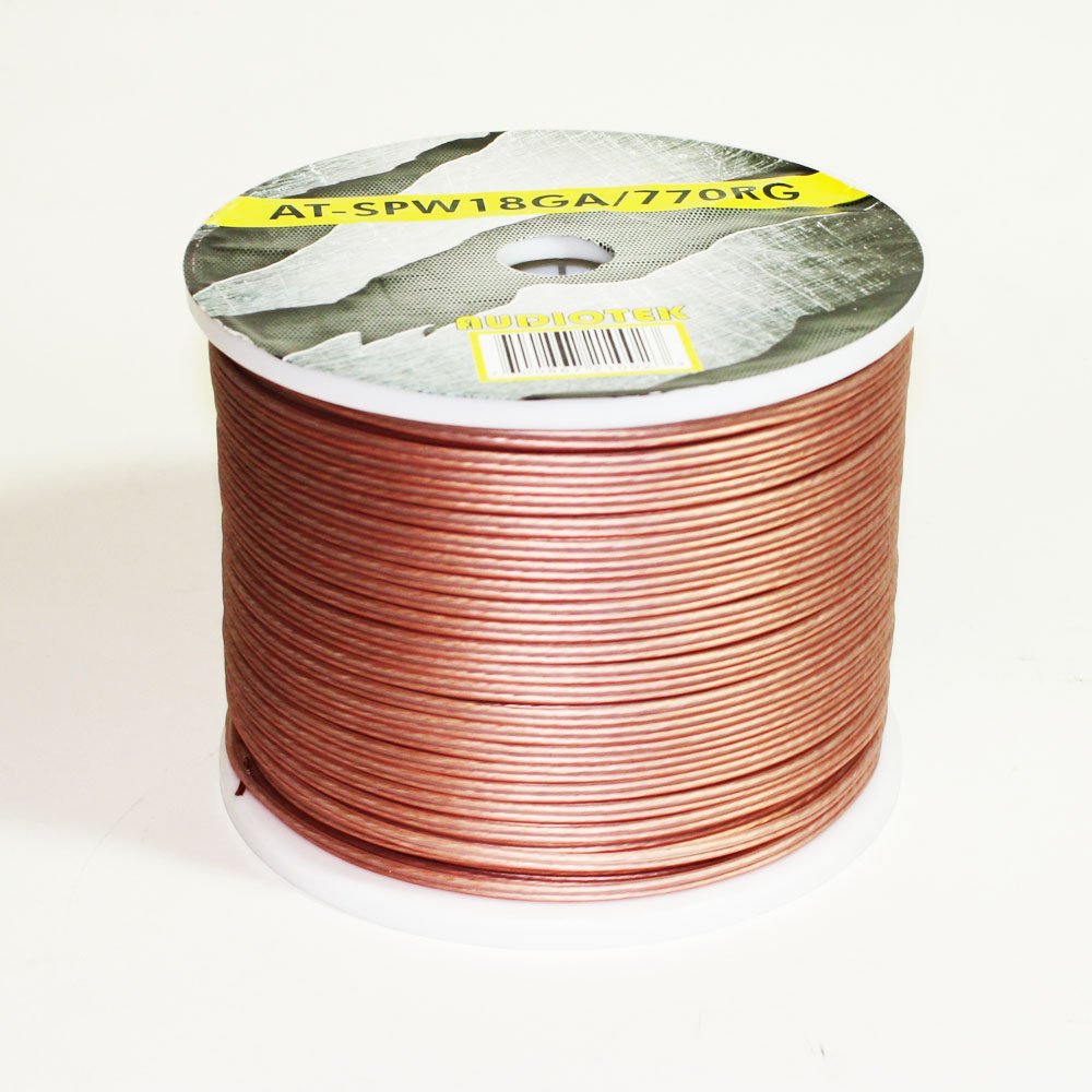 Audiotek AT-SPW18GA/770RG 18-Gauge 770-Foot Speaker Wire