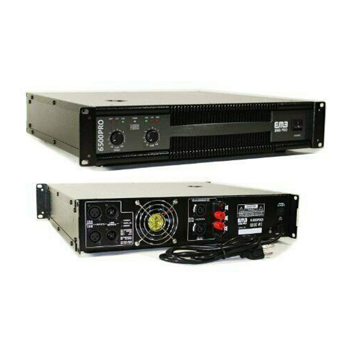 EMB Professional EB6500PRO 2-Channel Power Amplifier