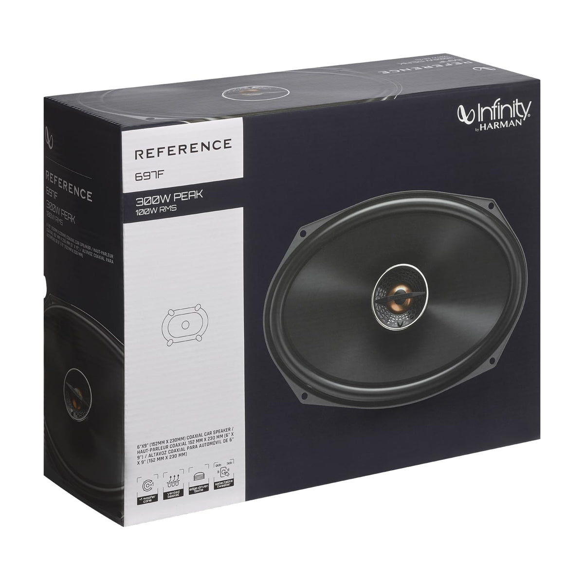 Infinity REF697F 6x9" 2-Way Coaxial Car Speakers