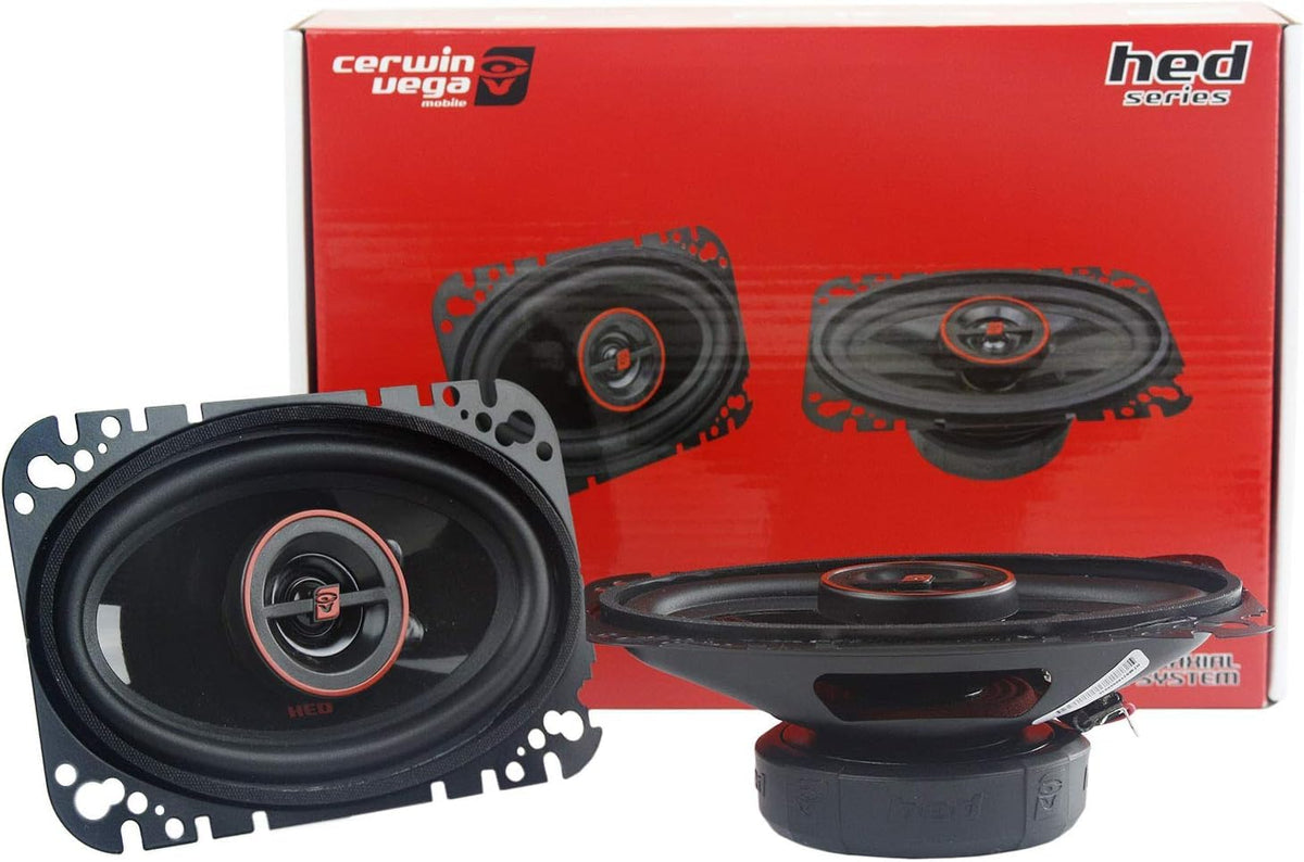 Cerwin-Vega H746 4"x6" 2-Way Coaxial Car Speakers