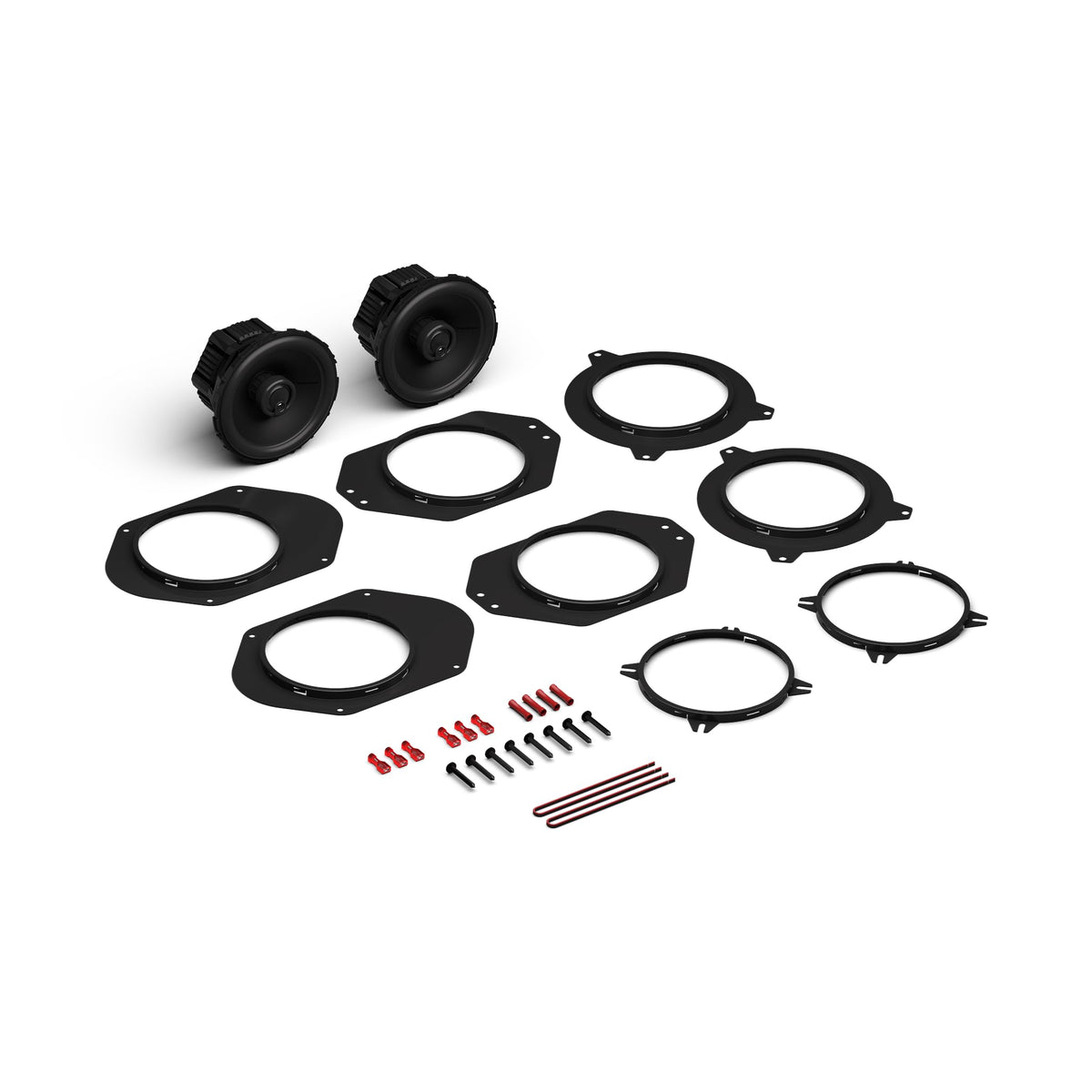 Rockford Fosgate P1V2-5 5.25" 3-Way Coaxial Speakers
