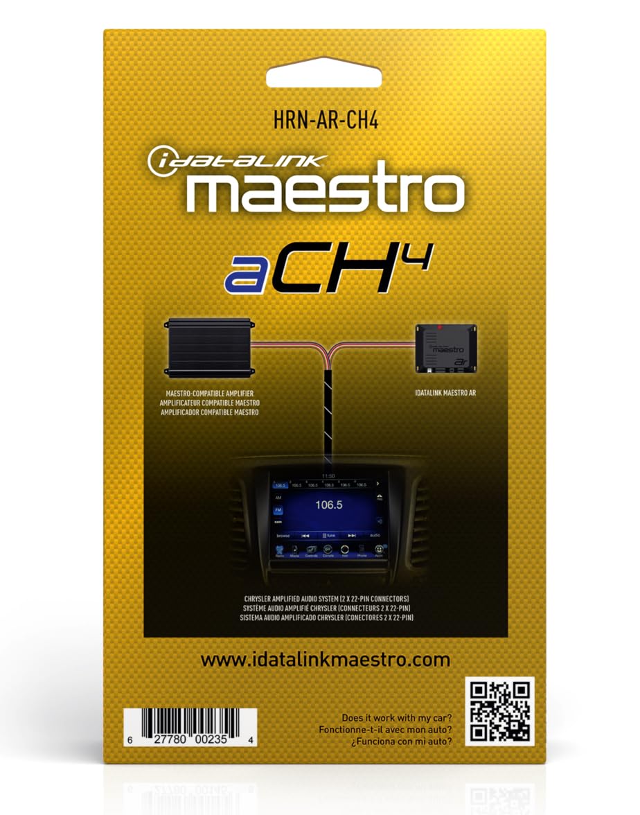 Rockford Fosgate HRN-AR-CH4 Amplifier Replacement T-Harness