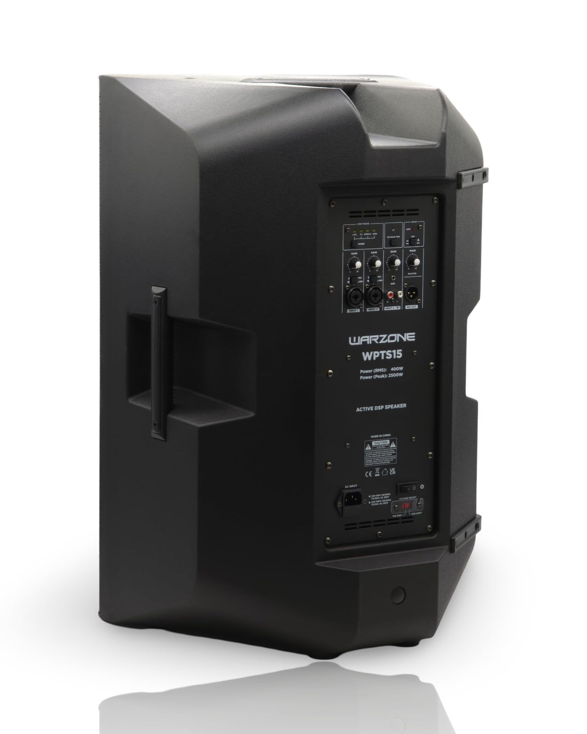 Warzone WPTS15 15-Inch 2-Way Powered PA Speaker