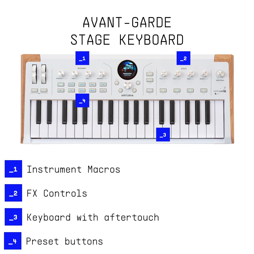 Arturia Astrolab Stage Keyboard (37 Key)