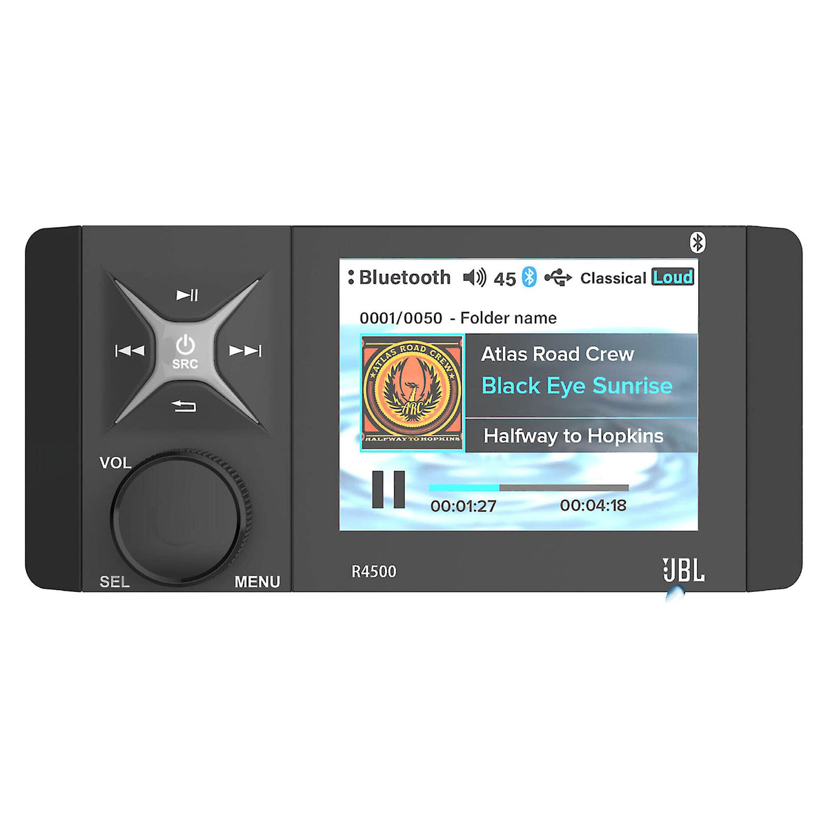 JBL R4500 4" Marine Digital Media Receiver