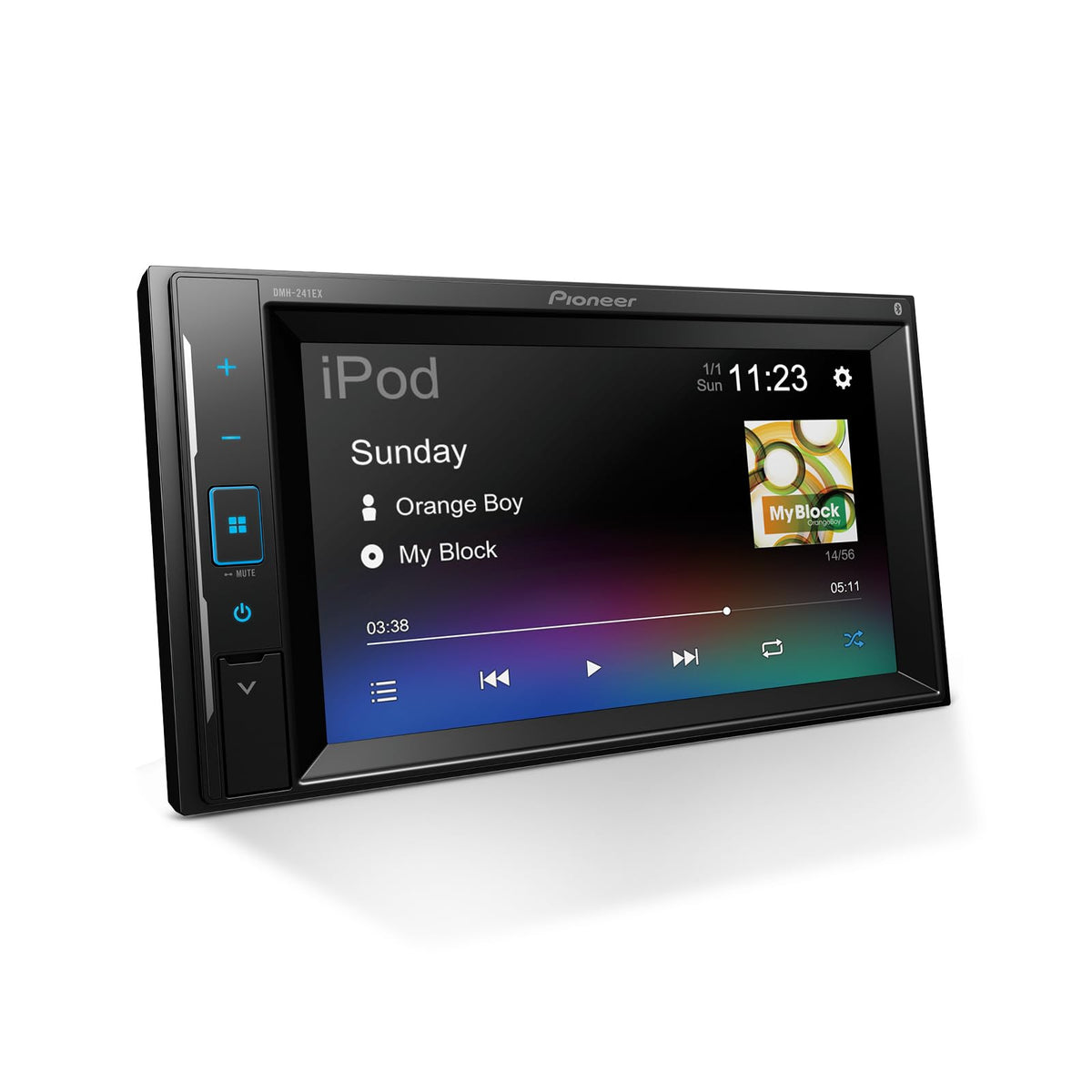 Pioneer DMH-241EX 6.2" Double DIN Digital Media Receiver