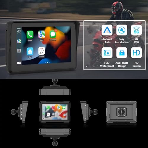 Xtremevision XV-105MT 5" Motorcycle CarPlay Display