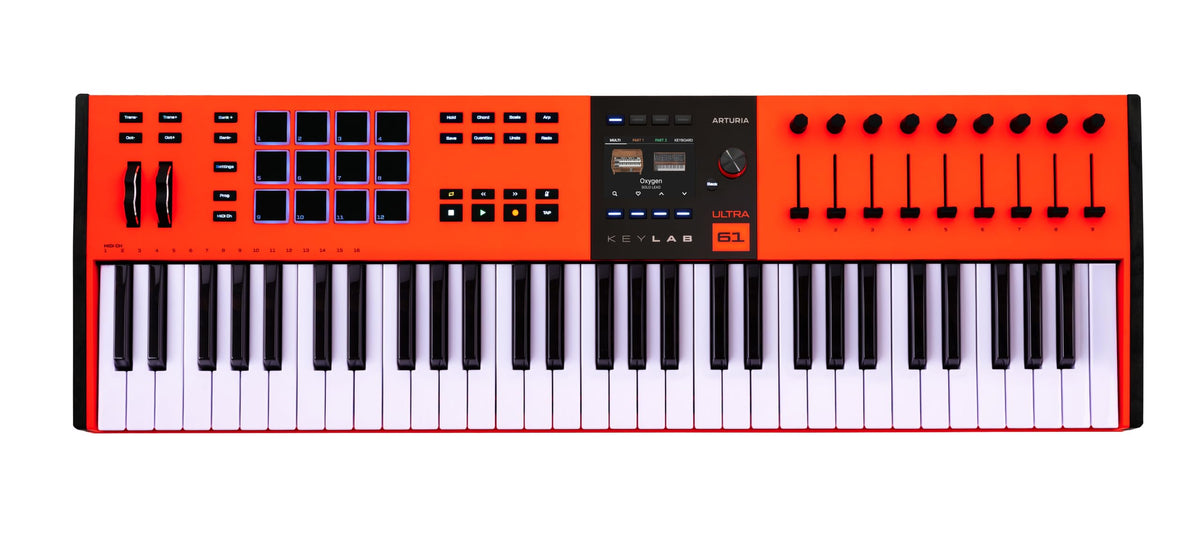 Arturia Keylab 61 mk3 Ultra 61-key Keyboard Controller - Ultra Orange