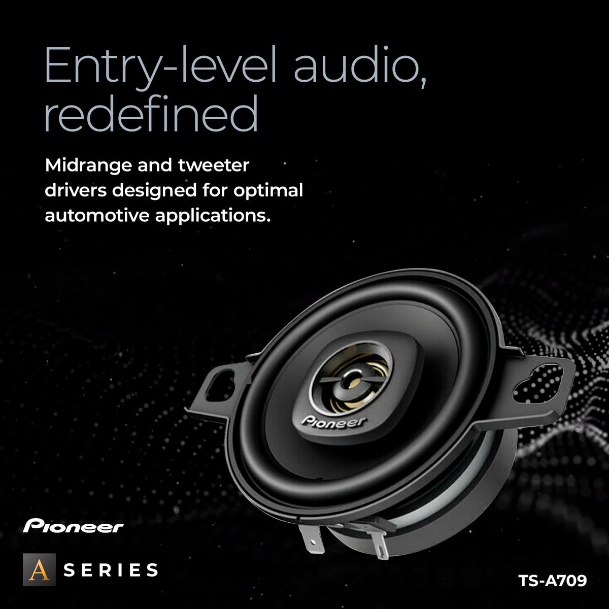 Pioneer TS-A709 2.75" 2-Way Coaxial Speakers