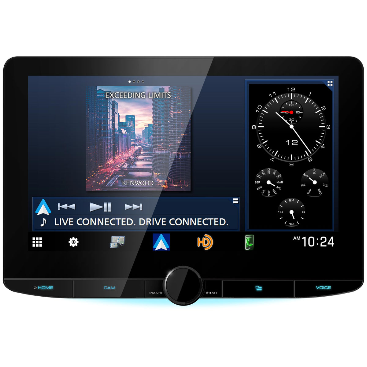 Kenwood DMX1038S 10.1" Double DIN Digital Media Receiver