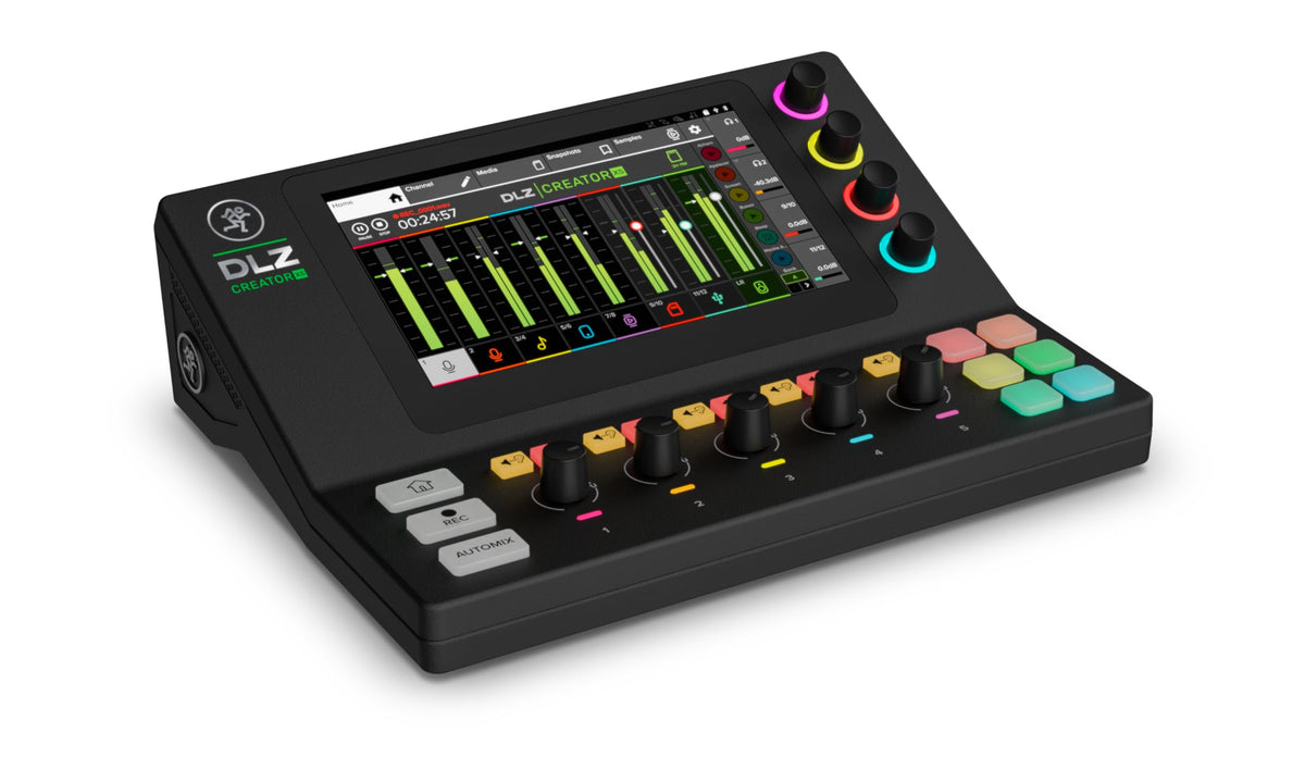 Mackie DLZ Creator XS Adaptive Digital Podcast Mixer