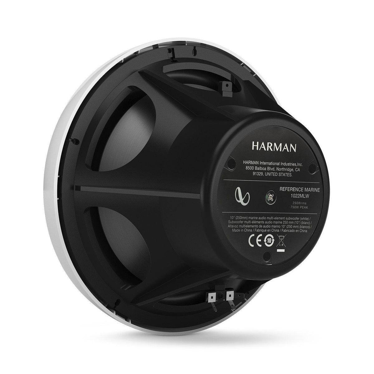 Infinity 1022MLW 10" Marine Subwoofer with RGB Lighting