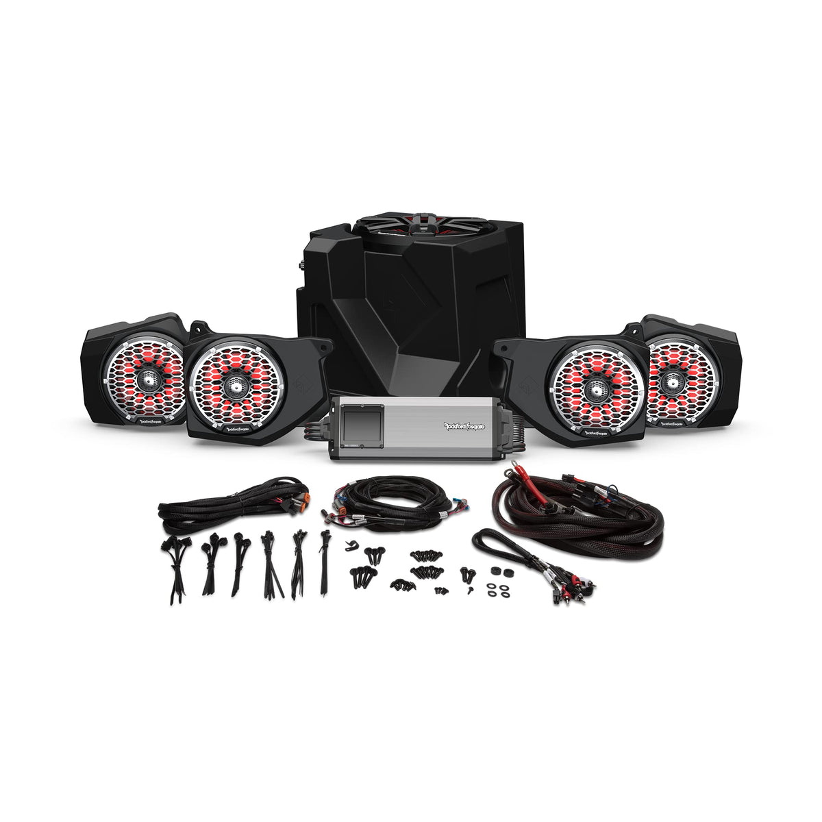 Rockford Fosgate RNGR18RC-STG6 6.5"/10" Ranger Audio Kit