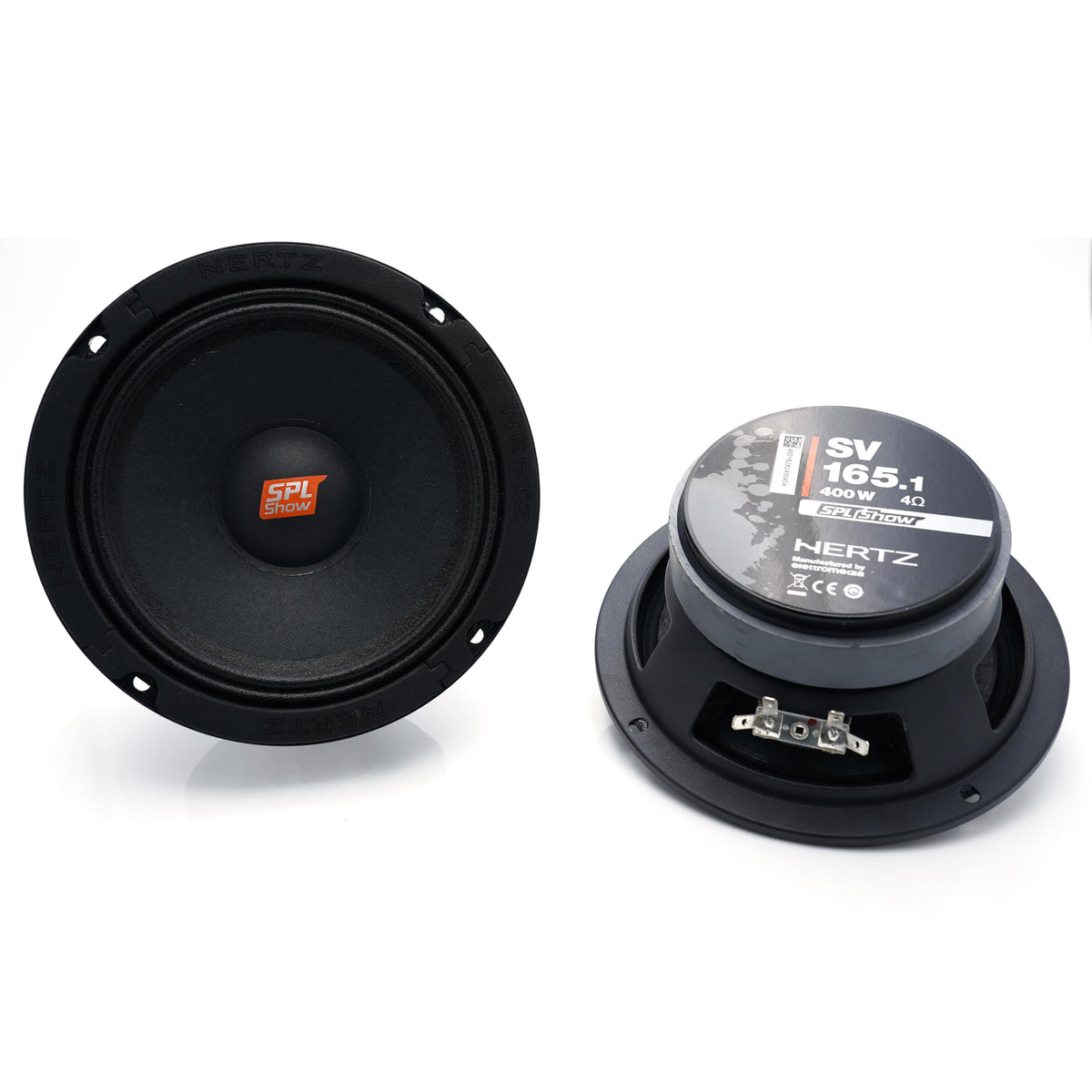 Hertz SV165-1 6.5" SPL Midrange Speaker Pair