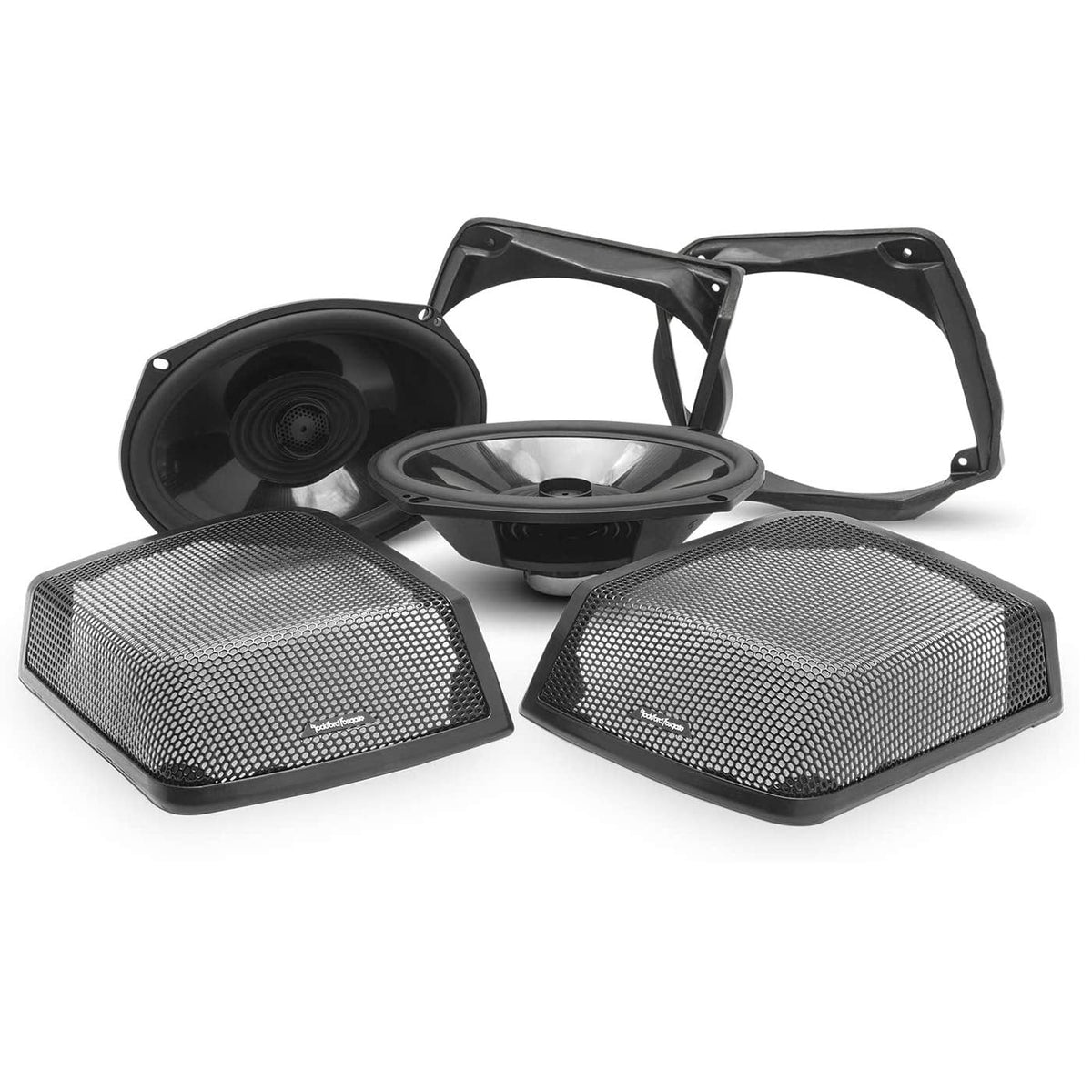 Rockford Fosgate TMS69BL9813 6x9" Saddlebag Speaker Kit