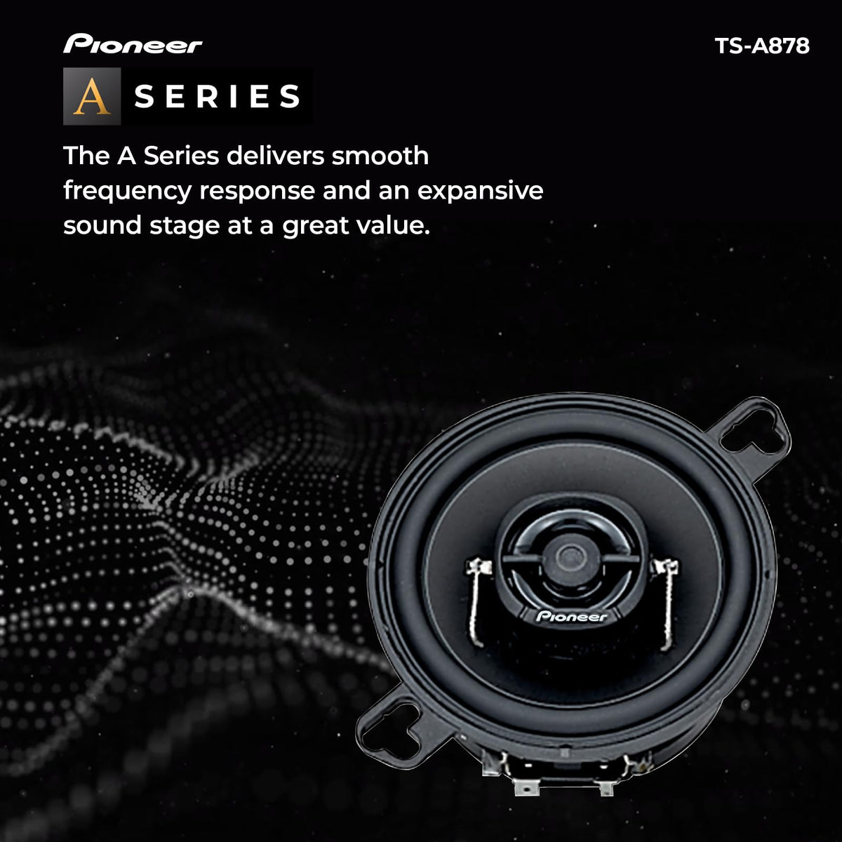 Pioneer TS-A878 3.5" 2-Way Coaxial Car Speakers
