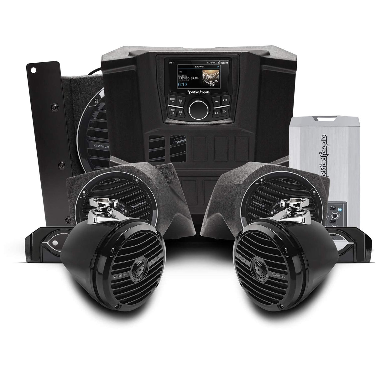 Rockford Fosgate RNGR-STAGE4 6.5/10" Ranger Audio Kit