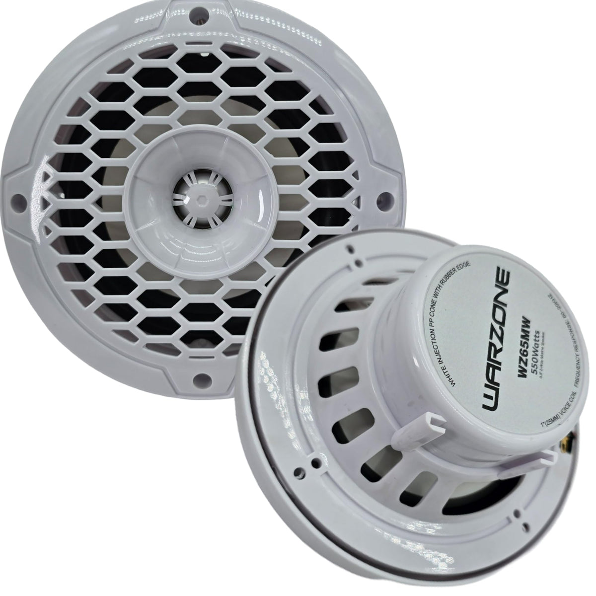 Warzone WZ65MW 6.5" 2-Way Marine Speakers