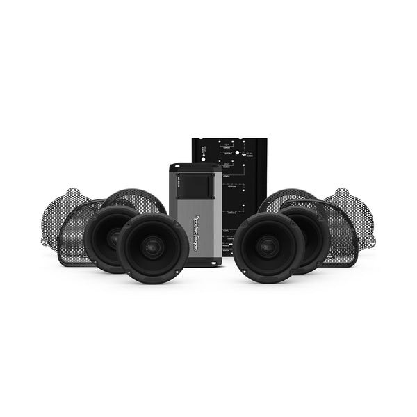 Rockford Fosgate HD14U-STG2 6.5" Harley Ultra 4-Speaker Audio Kit
