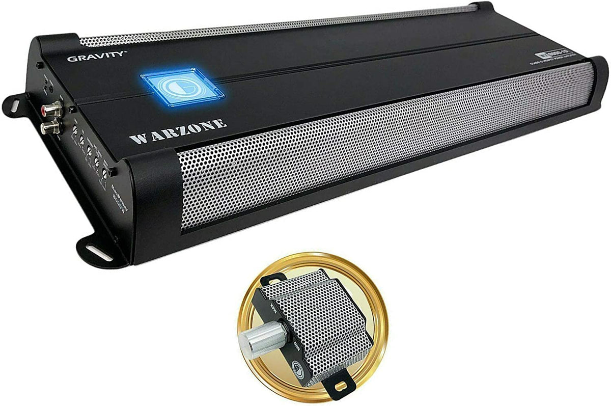WARZONE WZ6000-1D Class D Monoblock Car Amplifier