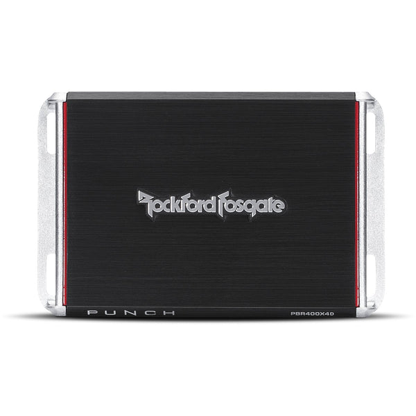 Rockford Fosgate PBR400X4D Compact 4-Channel Amplifier